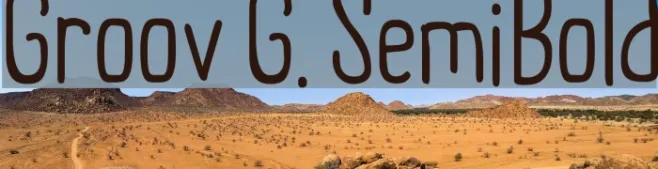 Groov G. SemiBold Example 2