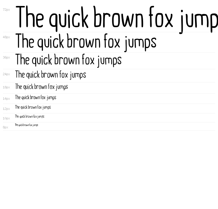 Groov G. SemiBold Waterfall