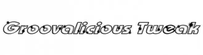 Groovalicious Tweak  Free Fonts Download