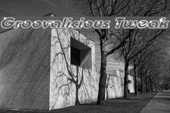 Groovalicious Tweak Font examples