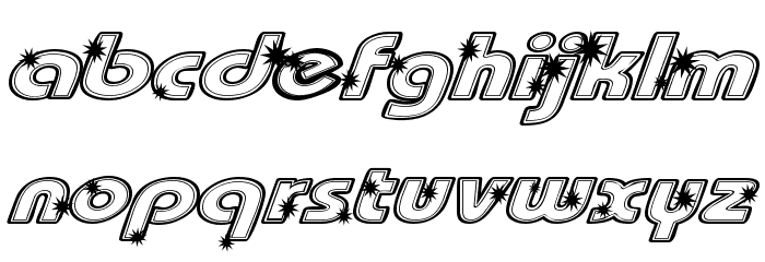 Groovalicious Tweak Font LOWERCASE