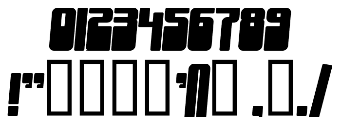Groove Machine Bold Fonte OUTROS PERSONAGENS