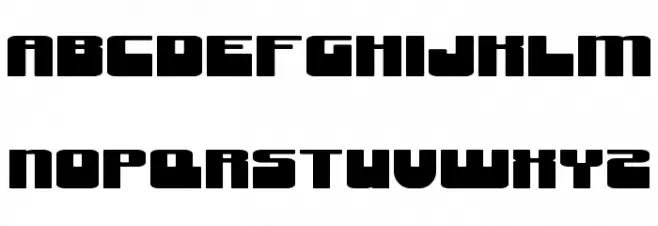 Groove Machine ExpUpright خط أحرف كبيرة