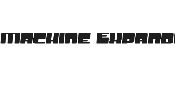 Groove Machine Expanded Bold Logo