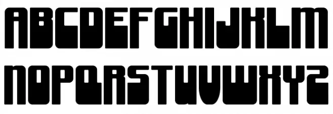 Groove Machine Upright Шрифта ВЕРХНИЙ