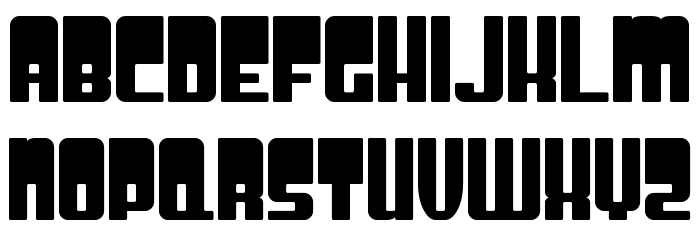 Groove Machine Upright フォント 小文字
