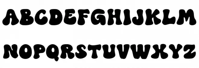 Groove Soul Font LOWERCASE