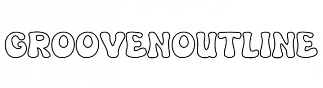 Grooven Outline  नि: शुल्क फ़ॉन्ट्स डाउनलोड