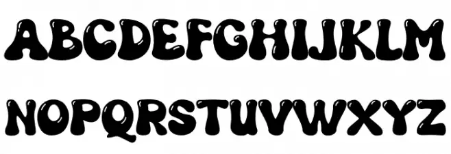 Grooven Shine Font Litere mici
