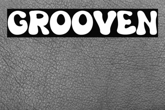 Grooven Font examples