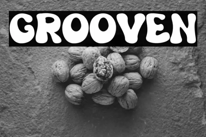 Grooven Font examples