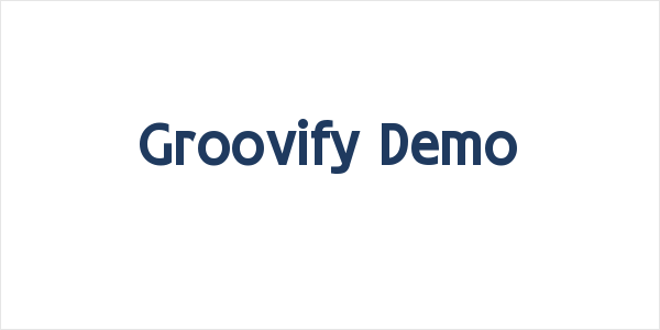 Groovify Demo Logo