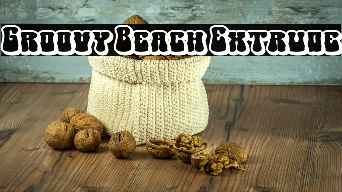 Groovy Beach Extrude Example 3