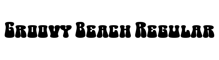 Groovy Beach Regular  لخطوط تنزيل