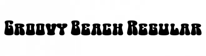 Groovy Beach Regular  Fuentes Gratis Descargar