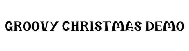 Groovy Christmas Demo baixar fontes gratis