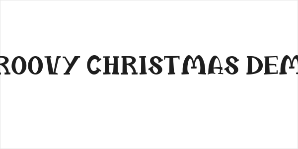 Groovy Christmas Demo Logo