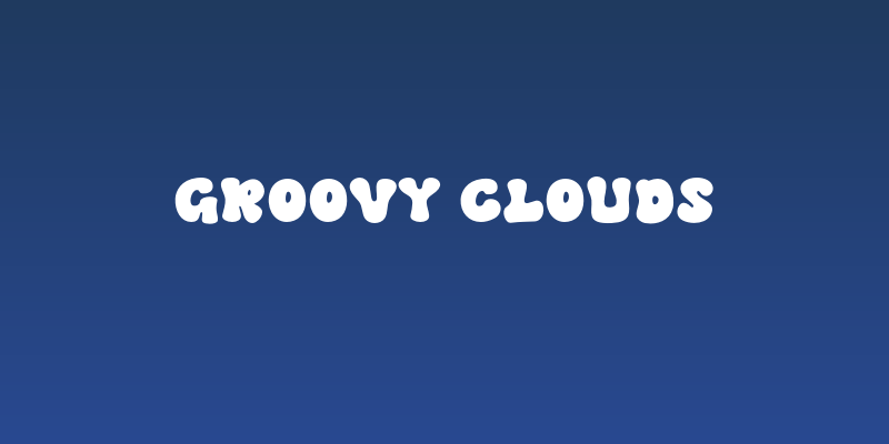 Groovy Clouds Social Header