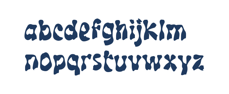 Groovy Cow Lowercase