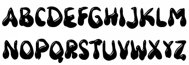 Groovy Cute Polices MAJUSCULES