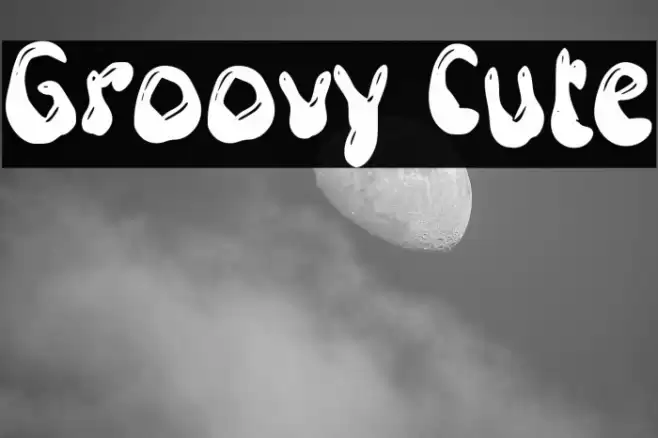 Groovy Cute Font examples