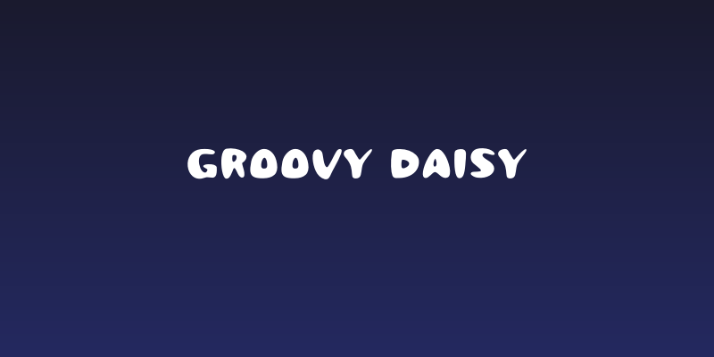 Groovy Daisy Social Header