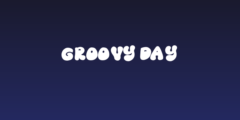 Groovy Day Social Header