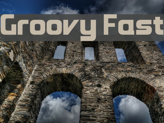 Groovy Fast Font examples