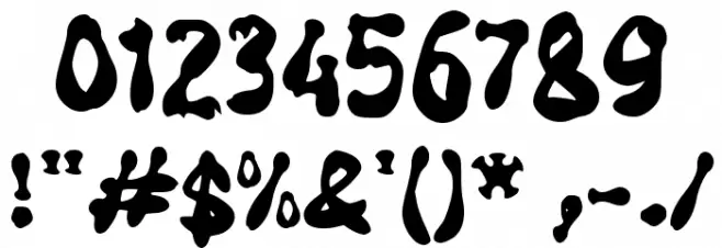 Groovy George Font OTHER CHARS