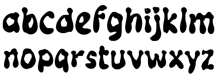 Groovy George Font LOWERCASE