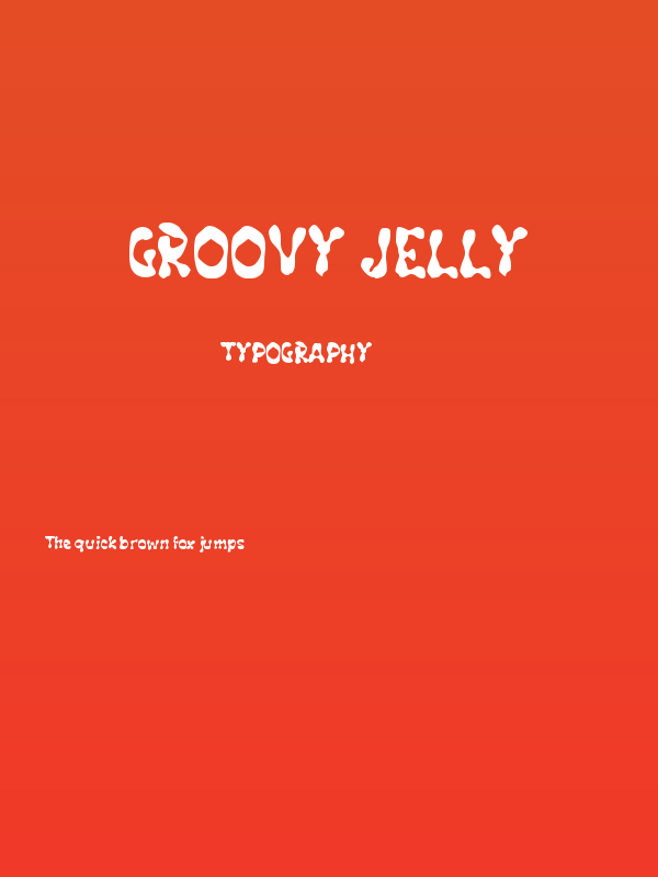 Groovy Jelly Poster