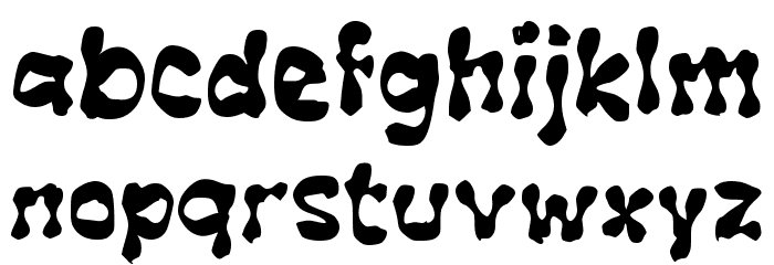 Groovy Jelly Font LOWERCASE