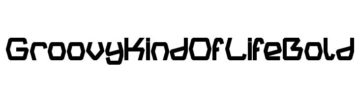 Groovy Kind Of Life Bold  免费字体下载