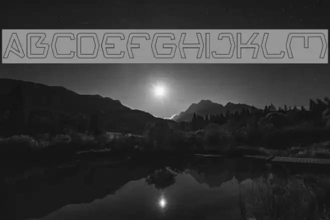 Groovy Kind Of Life-Hollow Font examples