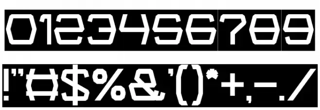 Groovy Kind Of Life-Inverse Font OTHER CHARS