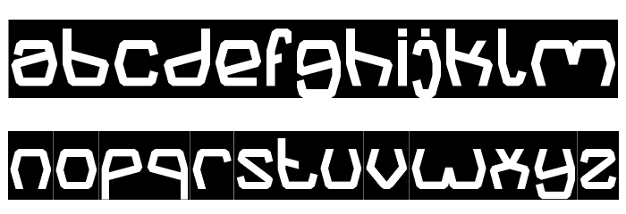 Groovy Kind Of Life-Inverse Font LOWERCASE