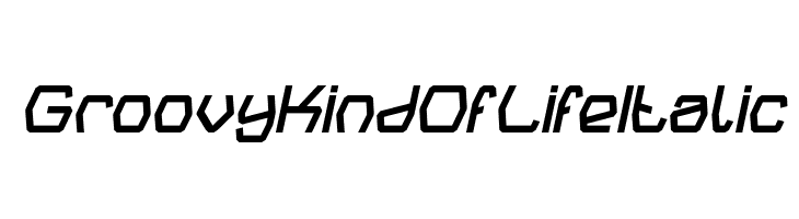 Groovy Kind Of Life Italic  Скачать бесплатные шрифты