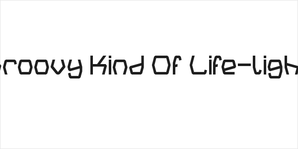 Groovy Kind Of Life-light Logo