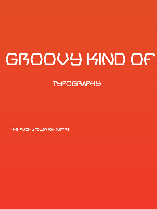 Groovy Kind Of Life Poster