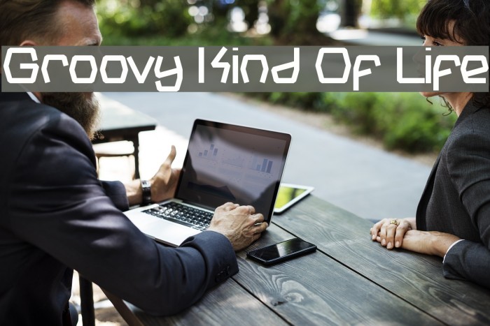 Groovy Kind Of Life Font examples