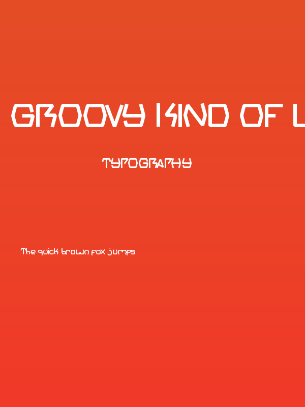 Groovy Kind Of Life Poster