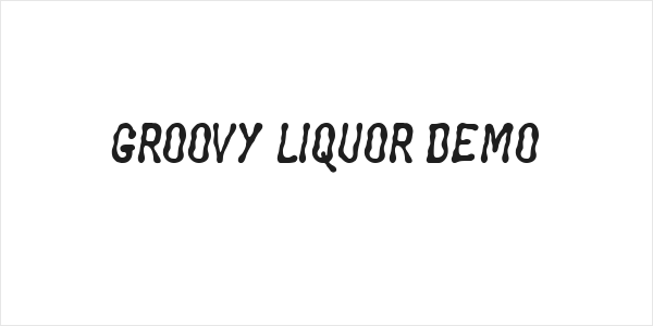 Groovy Liquor Demo Logo