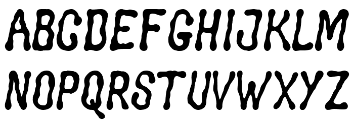 Groovy Liquor Demo Font Litere mici