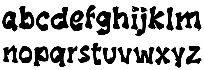 Groovy Sea Font LOWERCASE