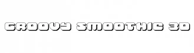 Groovy Smoothie 3D  تنزيل الخطوط