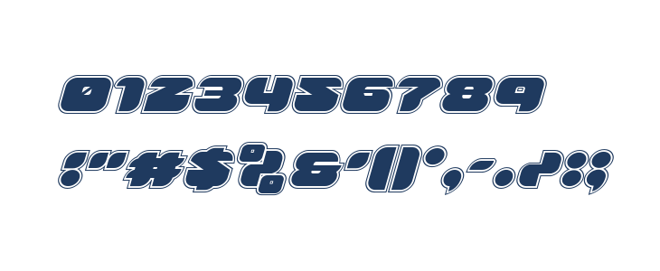 Groovy Smoothie Academy Italic Other Characters