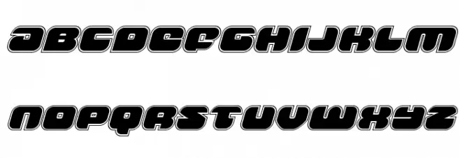 Groovy Smoothie Academy Italic Fuentes MINÚSCULAS