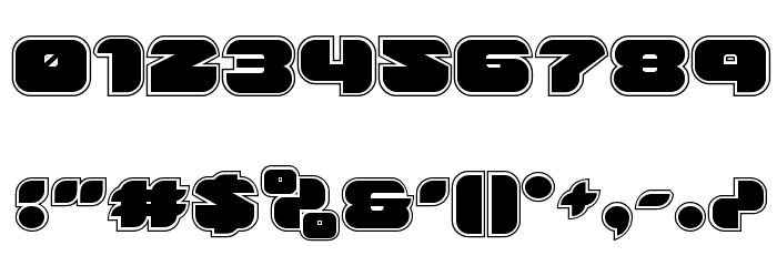 Groovy Smoothie Academy Font OTHER CHARS
