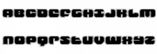 Groovy Smoothie Academy Шрифта ВЕРХНИЙ