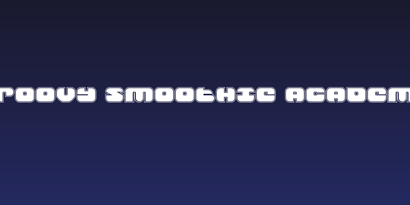 Groovy Smoothie Academy Social Header